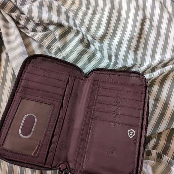 Vera Bradley medium size wallet purple - Picture 7 of 7